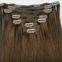 Double Wefts  16 Inches Brown 12 Inch All Length Brazilian Curly Human Hair