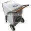 Newest nice design commercial air dry dehumidifier for 55 Liters with handle and big wheels by TUV approved.