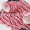 Striped suspenders big dog thick large dog Husky Samoyed wear Denim big dog clothes