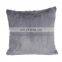 Wholesale furry sofa throw Pillow Case 18"x 18"Faux Fur cushion cover