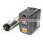 1.5kw air cooled spindle motor 4 bearings 1.5 kw CNC milling spindle & 220v 1.5kw inverter VFD & 80mm bracket & ER11 Collects