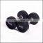 Professional New Style Gym Fitness EquipmentExercise Fixed Rubber Dip Dumbbell Sets