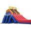 4 Lanes Giant Adult Water Slip n Slides Beach Used Extra Long Inflatable Slip and Slide With Pool