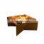 Corten steel outdoor big brazier Garden wood burning steel outdoor fire brazier