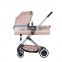 buy cheap 2021 new design child buggy luxury lightweight folding baby stroller pram
