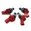 Free Shipping!4X 842-18114 Flow Matched Fuel Injector for Nissan Infinity 2.0 2.4 3.0 4.1 Red