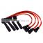 Spark Plug Wires Set 10.2MM Silicone For Mitsubishi Eclipse Red 4G61 4G63 4G64