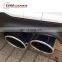 C CLASS W204 C63 Stainless Steel Muffler Metal Coating Round Muffler Exhaust Pipe for C180 C200 C300 C63 Muffler Tip