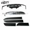 Beautiful carbon fiber body kit for Porsche MACAN front spoiler rear diffuser side skirts and trunk spoiler for porsche macan
