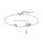 2021 Fashion Jewelry S925 Zirone Pink Swan Adjustable Chain Bracelet for Women