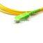 40M FTTH Fiber Optic Patchcord SC/APC- LC/APC  Simplex Single mode SM 9/125um  G.657B3 3.0mm  LSZH  jacket