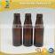 High product Round Shape amber 100ml glass bottle drink