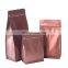250g 500g 1000g aluminum foil side gusset coffee pack bags with valve