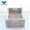 Simple useful Distressed vintage customized wooden box crate with handles