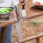 OEM Light Weight Low Multi Purpose Wood Outdoor Folding Portable Cooking Table Camping Kitchen