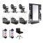 Salon Furniture Set Double Sided Mirrors Barber Styling Chair Hairdressing Salon Equipment barber salon mirror