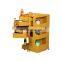 Manufacturer Modern Style 360 Cabinet Storage Rack Degree Rotating Trolley