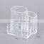 Transparent plastic cosmetic storage box acrylic jewelry cosmetic storage make-up organizer