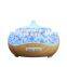 Home 300ml Wood Grain Aromatherapy 300 ml Portable Mini Wooden Ultrasonic Oil Essential Humidifier Aroma Air Diffuser