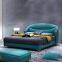 UMIKK Manufacturer Wholesale King Size Most Modern Top Grain Leather Bed