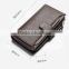 high capacity genuine leather men's wallet with many card slots, wholsale rfd leather wallet for men                        
                                                Quality Choice