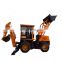 0.9M3 bucket capacity small tractor backhoe loader for sale