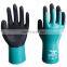 Chemical Proof Micro Foam Nitrile Maxi High Flex Slip Abrasion Waterproof Anti Acid Base Oil Resistant Work Gloves