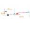 JOHNCOO New Arrival Hook High Carbon Steel Crank Red Assist Hook Soft Bait Fishing Hook