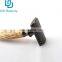 High Quality Men Shaver Matte Black Bamboo Handle Double Edge Blades Shaving Safety Razor