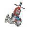 New design bypass oxygen stop valve stainless steel flange stop valve