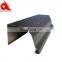 Custom roof drain size brackets aluminium rain gutter