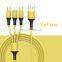 Wholesale  1.2M TYPE-C cable  Multipl Charger lighting Charging cable 3 in 1 usb cable for iphone