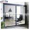 Aluminum frame commercial impact glass entry doors for KFC shop front glass door