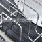 Dish Drying Rack, 3 Piece Sturdy Kitchen Sink Side Draining Kitchen Counter Top Chrome Dish Drying Rack