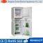 Top Freezer Silver Color Vegetable Refrigerator With Outside Handle