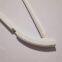 High quality clothing shop display white plastic pajamas hangers swivel durable non-slip rack