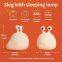 3500K warm white Slug silicon touch control & Timer setting rechargeable USB Animal night light for baby gift ,childhood toys