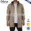Custom Fishtail Elongated Olive Straight Hem Hoodies