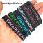 Hot Selling Manufacture in Stock Black Inspirational Words Silicone Bracelet Adult Activity Comfortable Soft Silicone Wristband