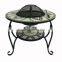 2015 Hot sale outdoor mosaic fire pit table