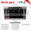 WECARO Capacitive Screen 16GB Pure Android Car Radio Gps Multimedia Player for Opel Corsa d 2006 - 2011