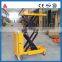 hand control aerial work platform hydraulic scissor lift table