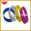 factory promotional custom cheap thin silicone bracelet