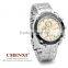 2015 hot-selling men's watch with 3 dial plate on the face , welcome custom watch