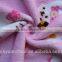 coral fleece fabric hello kitty print for kids pajamas