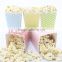 New Custom Printed Popcorn Snack Boxes for Treat Parties Home Theater Movies