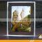 High brightness uniqueness slim LED advertising crystal light box