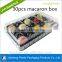 24Pc macaron pack blister for 2016 new year
