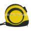 Most popular series rubber case measure tape 5m auto-lock stop diameter measuring tools