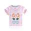 2015 wholesale new fashion design baby girls tshirt